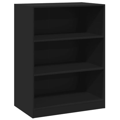 Wardrobe Black 77x48x102 cm Engineered Wood