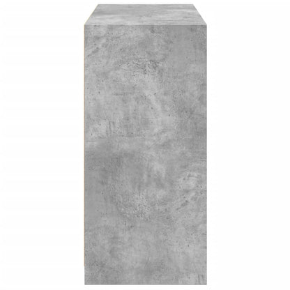 Wardrobe Concrete Grey 77x48x102 cm Engineered Wood