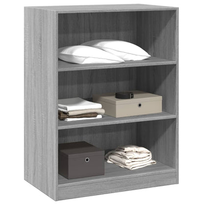 Wardrobe Grey Sonoma 77x48x102 cm Engineered Wood