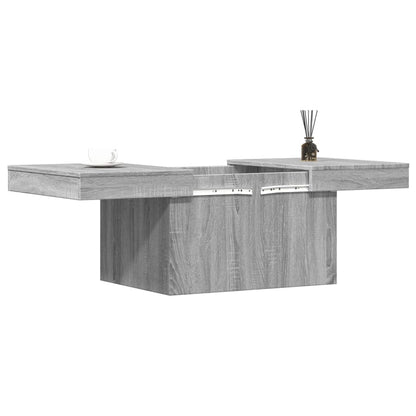 Coffee Table Grey Sonoma 80x55x40 cm Engineered Wood