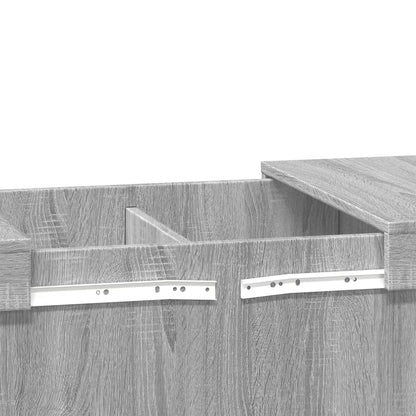 Coffee Table Grey Sonoma 80x55x40 cm Engineered Wood