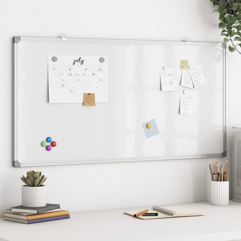 Magnetic Whiteboard 60x30x1.7 cm Aluminium