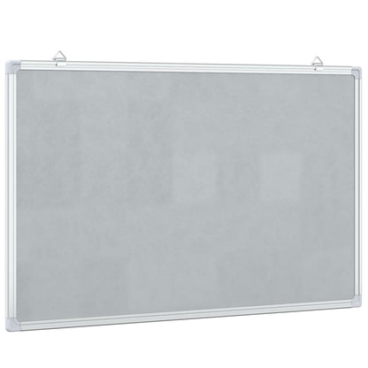 Magnetic Whiteboard 80x50x1.7 cm Aluminium