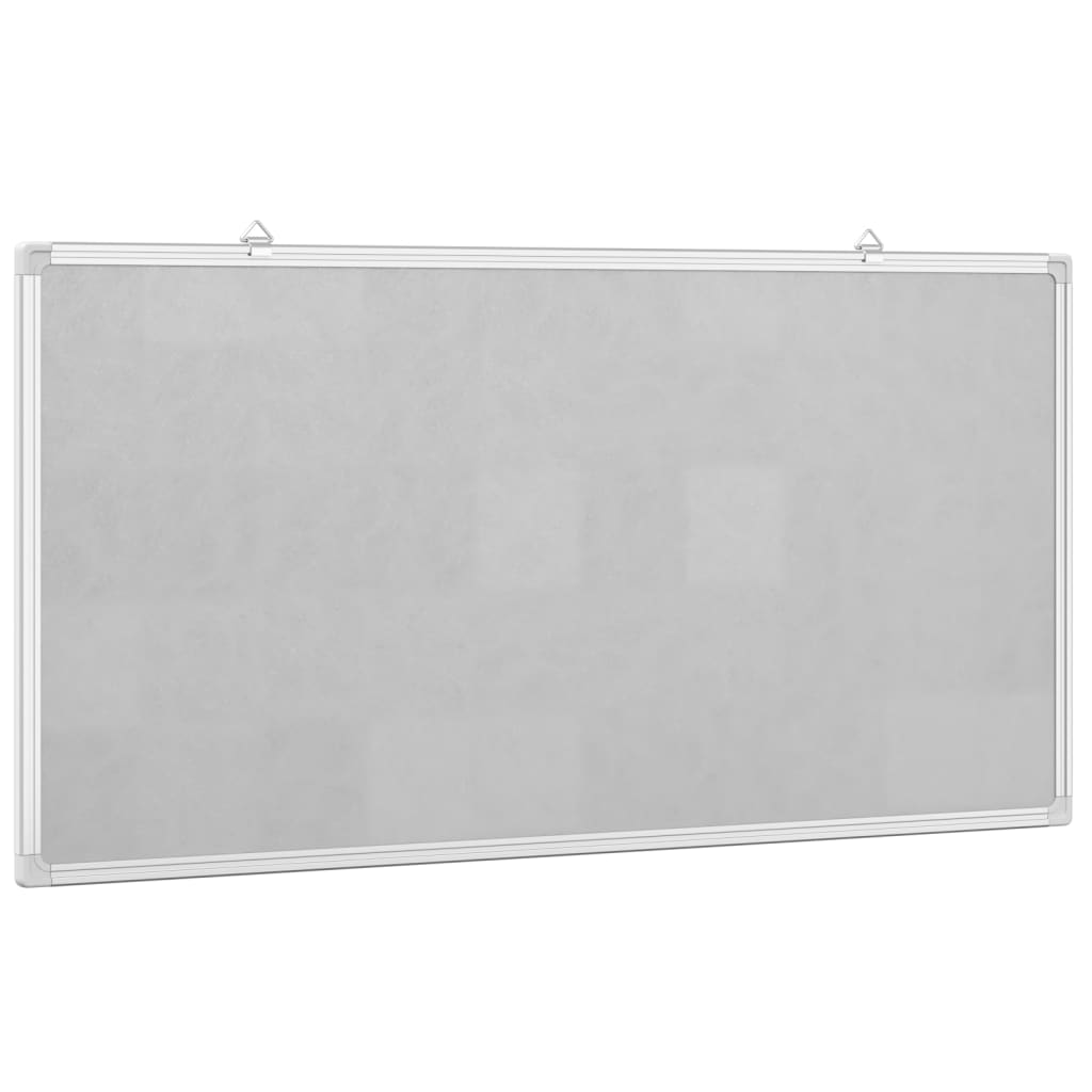Magnetic Whiteboard 100x50x1.7 cm Aluminium