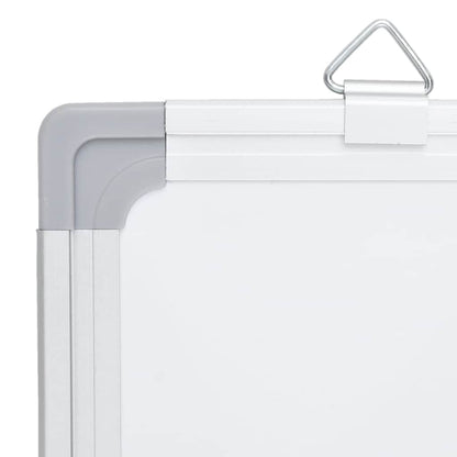 Magnetic Whiteboard Foldable 120x60x1.7 cm Aluminium