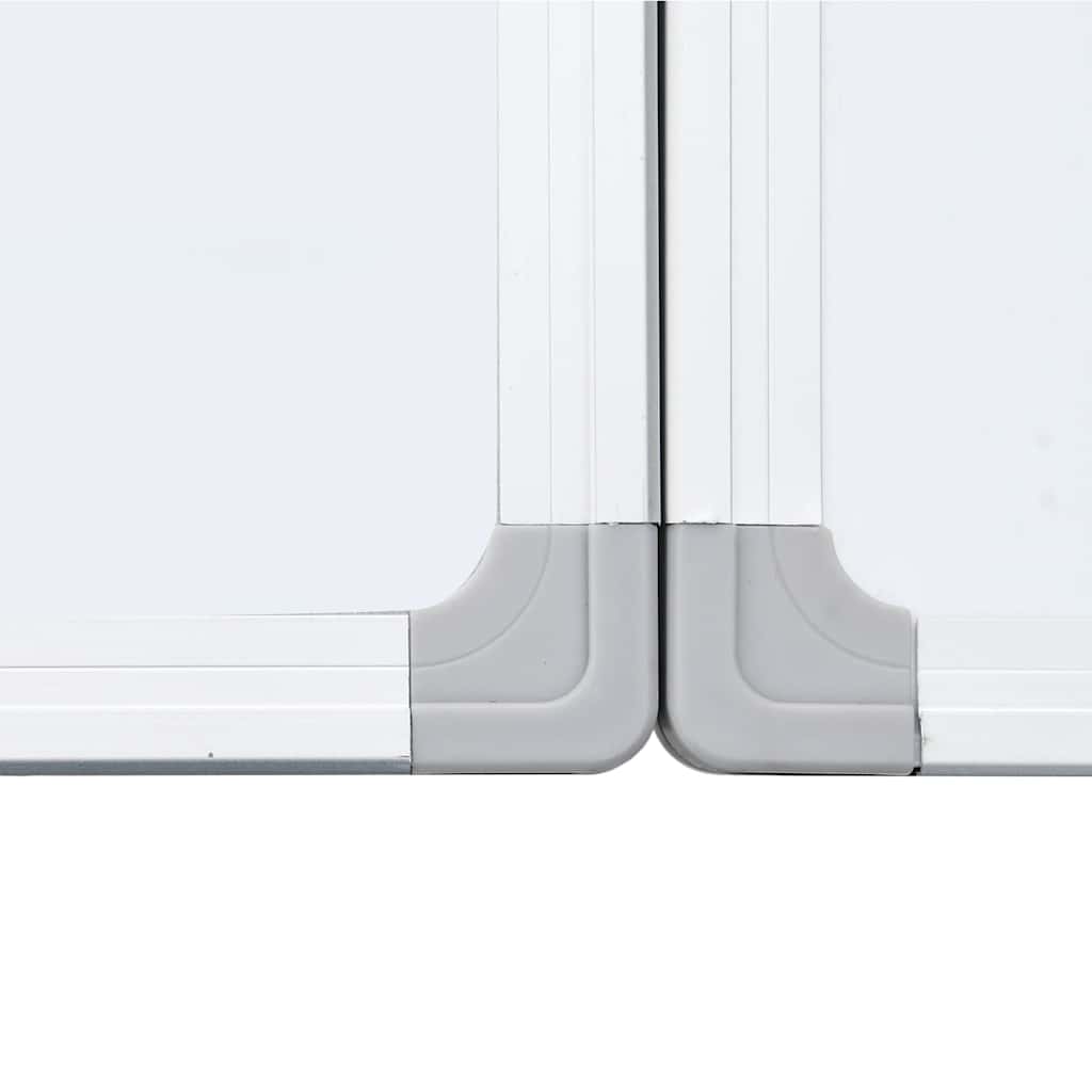 Magnetic Whiteboard Foldable 150x100x1.7 cm Aluminium