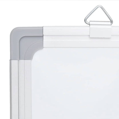 Magnetic Whiteboard Foldable 160x40x1.7 cm Aluminium