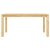 Dining Table Panama 160x80x75 cm Solid Wood Pine