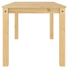 Dining Table Panama 160x80x75 cm Solid Wood Pine