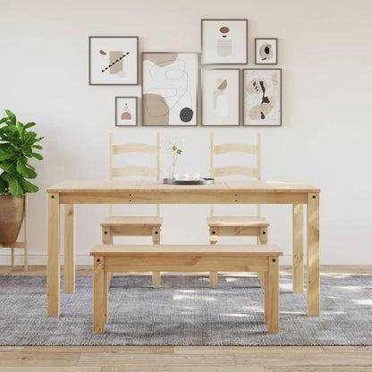 Dining Bench PANAMA 105x30x45 cm Solid Wood Pine