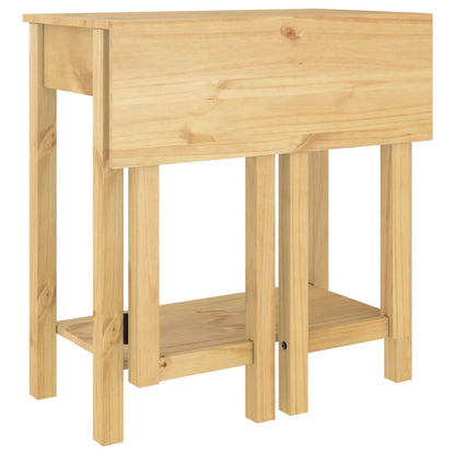 5 Piece Bar Set Solid Wood Pine