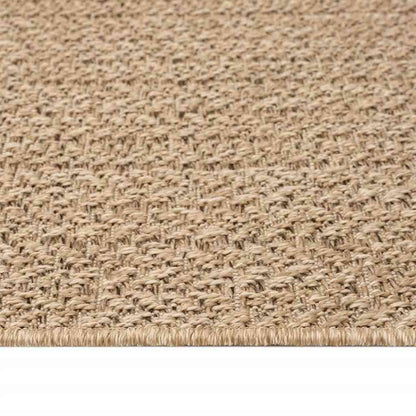Rug ZIZUR 60x110 cm Jute Look Indoor and Outdoor