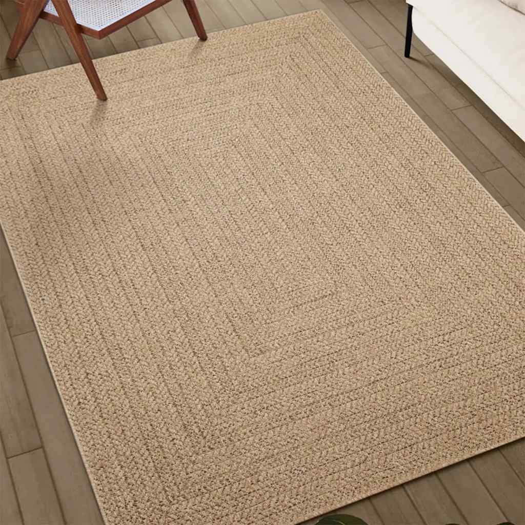 Rug ZIZUR 80x200 cm Jute Look Indoor and Outdoor