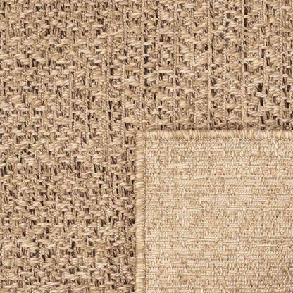 Rug ZIZUR 240x340 cm Jute Look Indoor and Outdoor