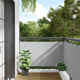 Balcony Privacy Screen Grey 700x75 cm PVC