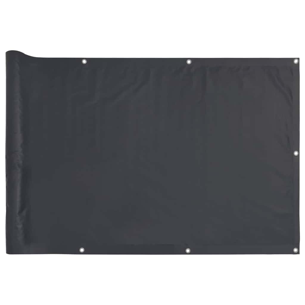 Balcony Privacy Screen Anthracite 300x90 cm PVC
