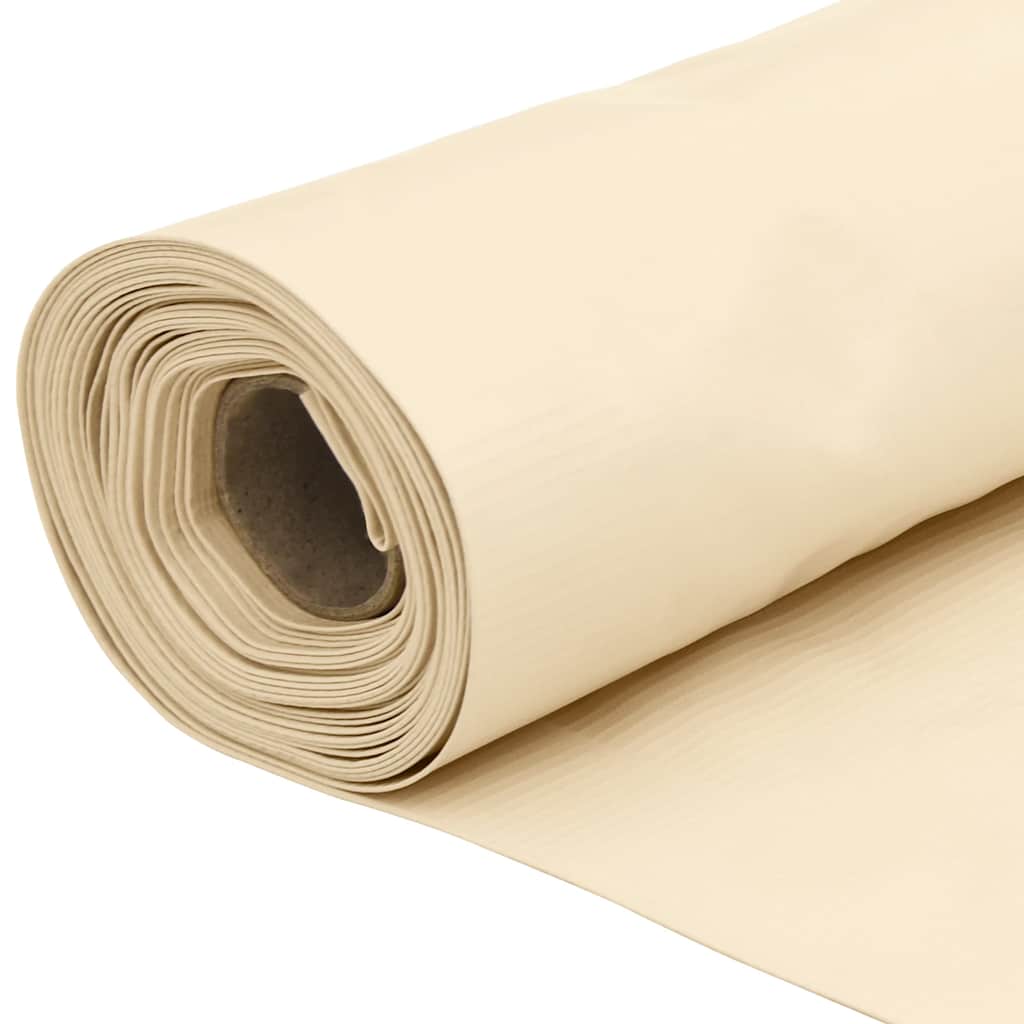 Balcony Privacy Screen Cream 600x90 cm PVC