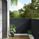 Balcony Privacy Screen Anthracite 300x120 cm PVC