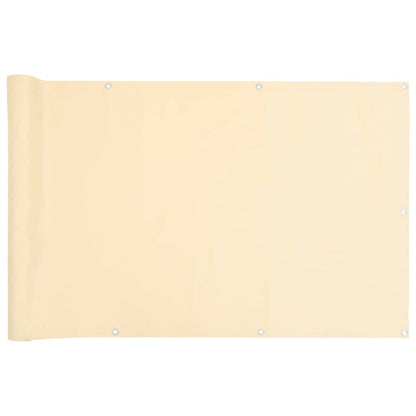 Balcony Privacy Screen Cream 800x120 cm PVC