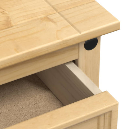 Bedside Cabinet "Corona" 35x32,5x58 cm Solid Wood Pine