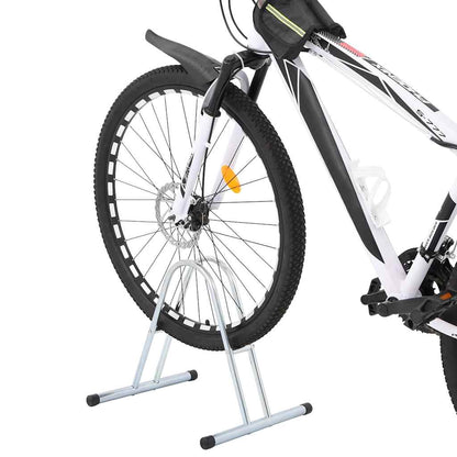Bicycle Stand for 1 Bike Floor Freestanding Galvanised Steel