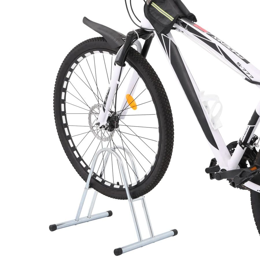 Bicycle Stand for 1 Bike Floor Freestanding Galvanised Steel