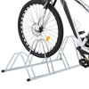 Bicycle Stand for 4 Bikes Floor Freestanding Galvanised Steel