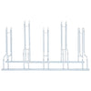 Bicycle Stand for 5 Bikes Floor Freestanding Galvanised Steel