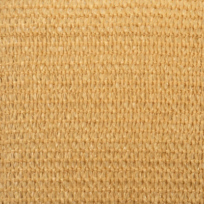 Sunshade Sail 160 g/m² Square Sand 4x4 m HDPE