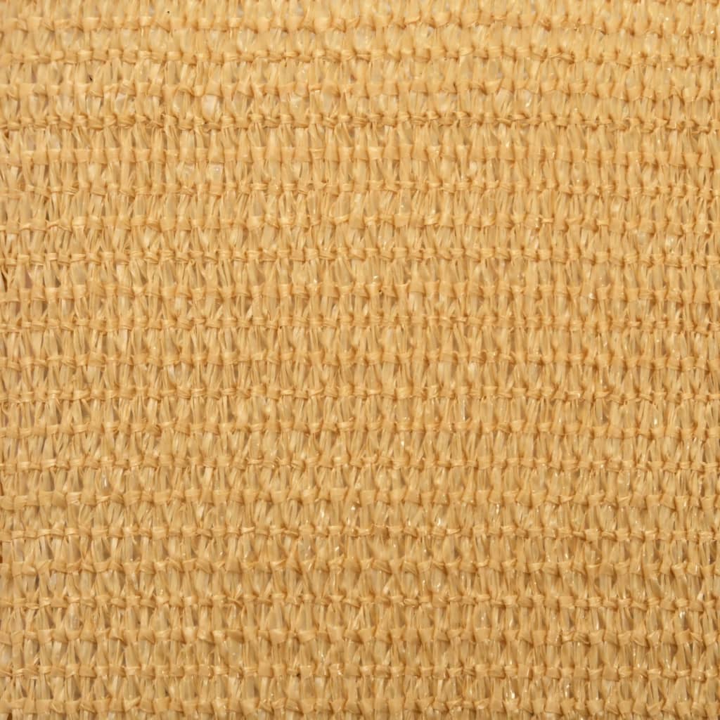 Sunshade Sail 160 g/m² Rectangular Sand 3x4 m HDPE