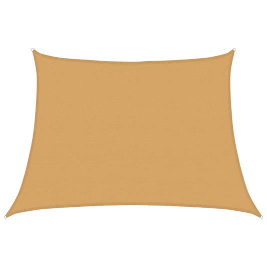 Sunshade Sail 160 g/m² Trapezium Light Grey 4/5x3 m HDPE