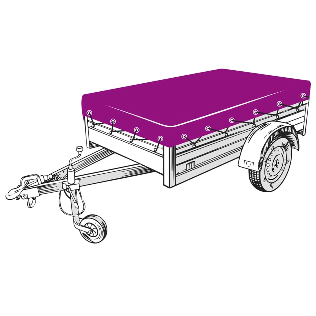 Trailer Net Green 1.5x2.7 m HDPE