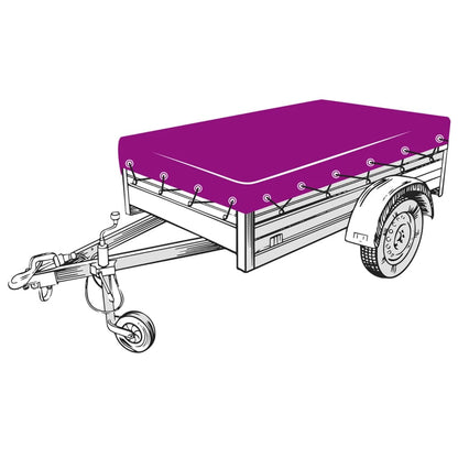 Trailer Net Green 2x3 m HDPE