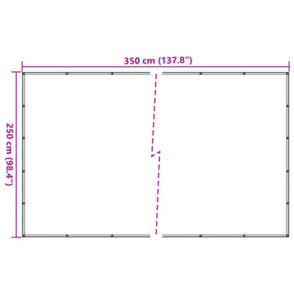 Trailer Net Green 2.5x3.5 m HDPE