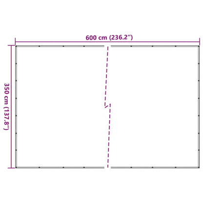 Trailer Net Green 3.5x6 m HDPE