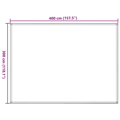 Tent Carpet Light Green 300x400 cm HDPE