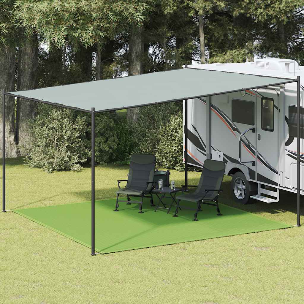 Tent Carpet Light Green 400x400 cm HDPE