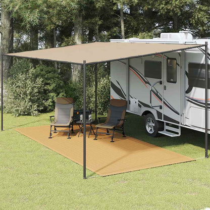 Tent Carpet Sand 250x500 cm HDPE