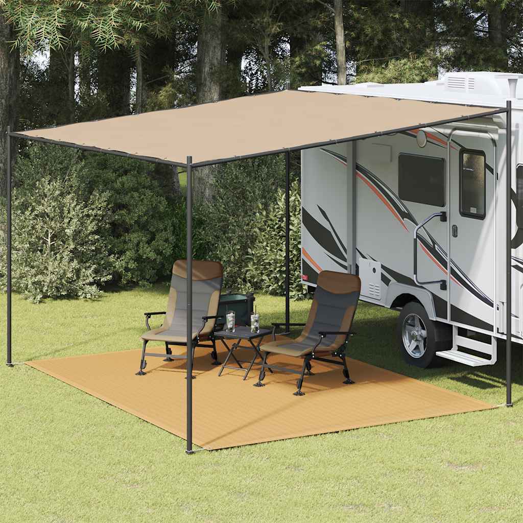 Tent Carpet Sand 300x400 cm HDPE