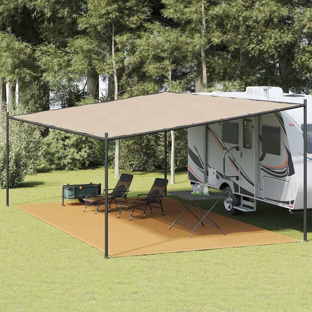 Tent Carpet Sand 400x700 cm HDPE