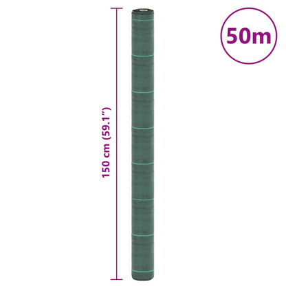 Weed Membrane Green 1.5x50 m PP