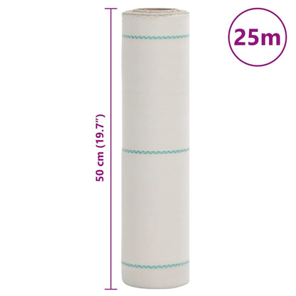 Weed Membrane White 0.5x25 m PP