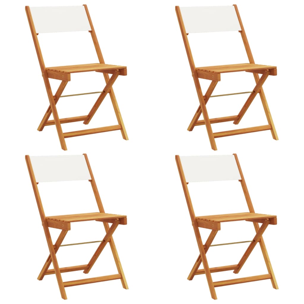 Garden Chair | Set of 4 | Cream White