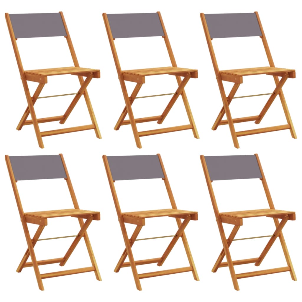 Garden Chair | Set of 6 | Anthracite