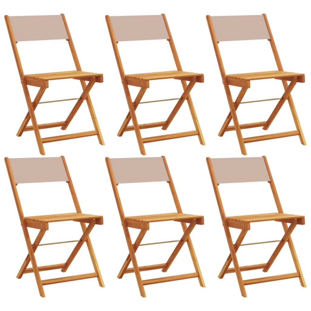 Garden Chair | Set of 6 | Taupe