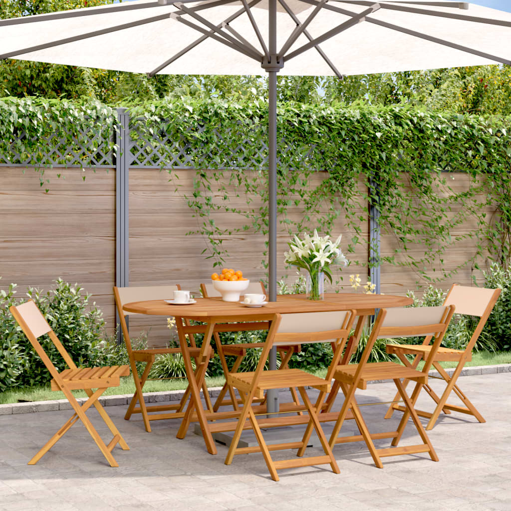 Garden Chair | Set of 6 | Beige