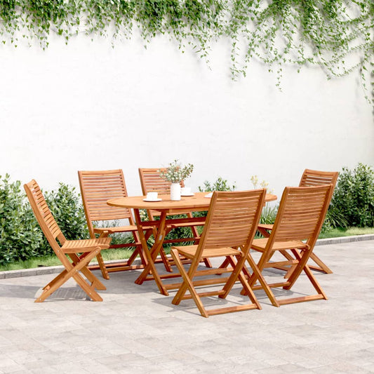 Folding Chairs 6 pcs 51x66x95 cm Solid Wood Acacia