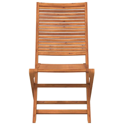 Folding Garden Chairs 8 pcs 51x66x95 cm Solid Wood Acacia