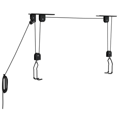 Bike Hoists with Ceiling Mount 2 pcs 20 kg