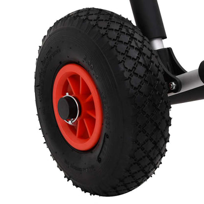 SUP Trolley for 2 Surfboards Foldable 90 kg Aluminium